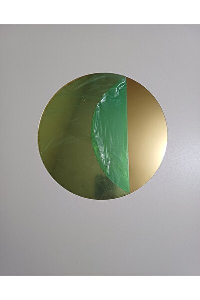 AHİ HAYAL ATÖLYESİ Ayna Pleksi Yapışkanlı Daire Kesim Pleksi Ayna Kalınlık;1mm