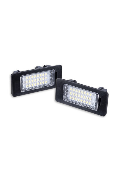 MaxTech Set 2 lampi LED numar inmatriculare dedicate BMW Seria 1 / 2 / 3 / X1 / X5 E60, E90, E82, E88, E91