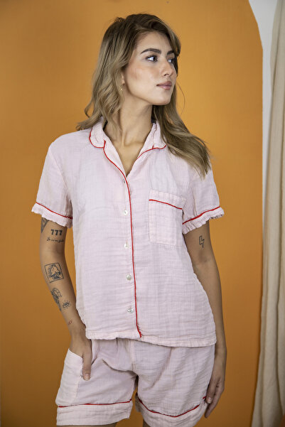 Cosibello Home Layla Müslin Kadın Pijama Takımı
