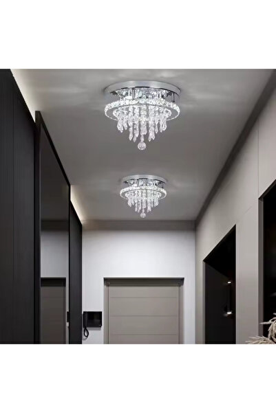 Alessandro DESIGN Candelabru LED Alberico Rotund, 20W, Lumină Rece/Caldă/Neut...