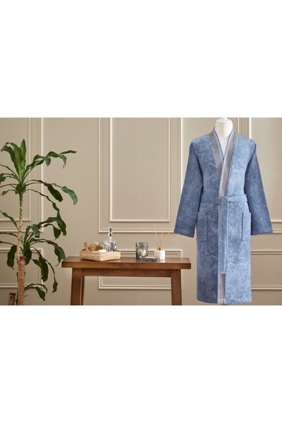 Özdilek Colorado Masculine Kimono Bathrobe