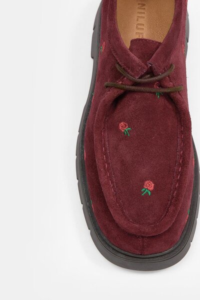 NILUFARR Freya Бордо Суети Натуральна шкіра Жіночі лофери