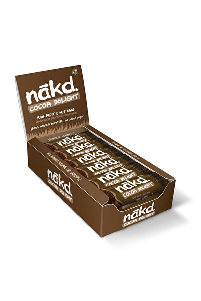 Nakd كاكاو ديلايت عبوة من 12 قطعة × 140 غرام