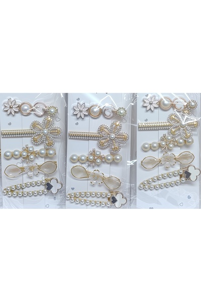 Vi Caro 5-dijelni stilski poklon sa žičanom kopčom, elegantne ukosnice za ven...