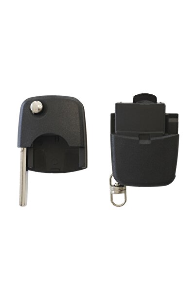 Akonen Carcasa Cheie Contact Pentru Audi A3 / A6 / A8, 3 Butoane, Cu Cheie