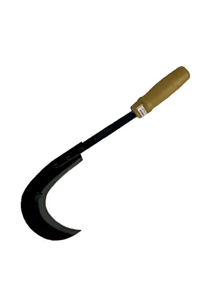 Epilons Sürmene Kırmızı Plastik Saplı Orak 43 Cm - Buğday Hasadı