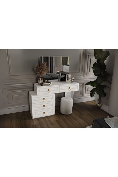 Doressa Lal White Şifonyer