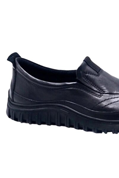 Venüs 2413531K Women's Genuine Leather Flexible and Comfortable Sole Casual Slip-On Shoes