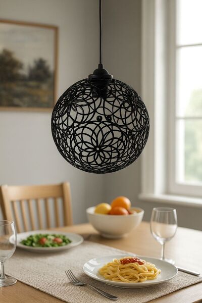 zmtdesign Geometrik Desen Avize