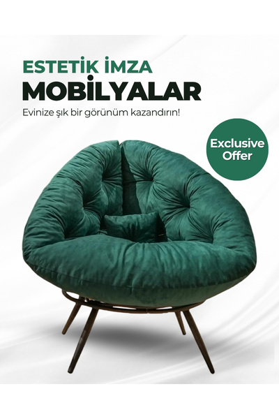 AVYNA Miouus Berjer | California Esintili Tekli Koltuk | Kitap Okuma & Rahat ...