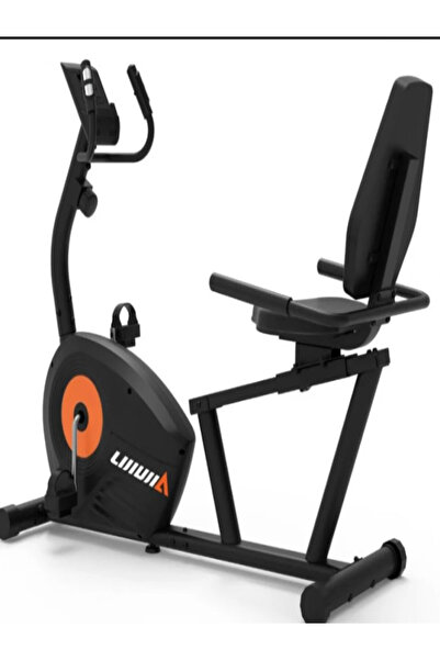 lijiujia Magnetic Stationary Exercise Bike with Seat and Backrest Home Gym BC...