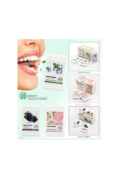 Loveme بخاخ معطر للفم من لافيمي بيوتي بنكهة الليمون والنعناع