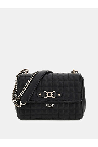 Guess Brera Kadın Siyah Omuz Çantası HWQG8424210-BLA