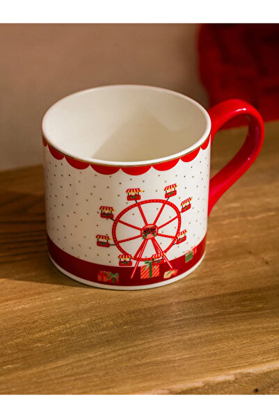 LC Waikiki Lcw Home Mixed Christmas Themed Porcelain Mug 355 ml