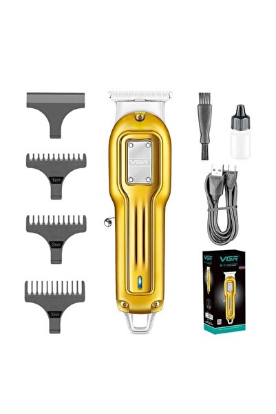 VGR في جي ار ماكينة حلاقة احترافية V-919 لاسلكية قابلة لاعادة الشحن