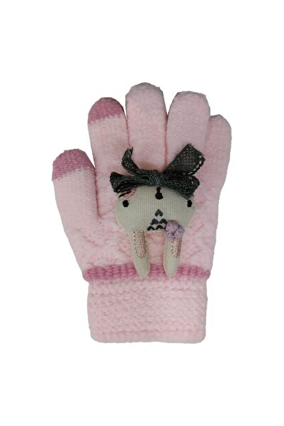 Kitti 3-6 Years Old Girls Kindergarten Knitted Gloves