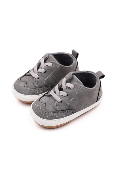 BebeNou Pantofi gri pentru bebeluși - Kary csbbw7087-2-va2