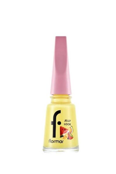 Flormar Juicy Fruits Jelly Look Yüksek Pigmentli & Parlak Bitişli Jel Görünümlü Oje