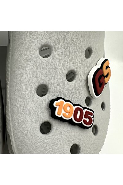 Crocs Terlik Süsü ve Aksesuarı – Jibbitz 3D Sarı Kırmızı Oshimen 45 No Forma Byz 5 Yıldızlı Set Aksesuar