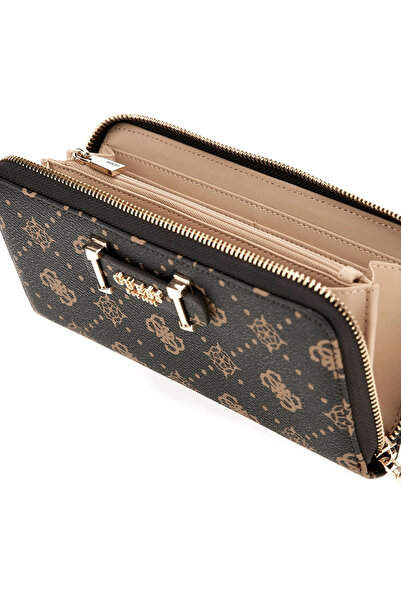 Guess Silia Women's Brown Wallet Swgp9890146-Esl