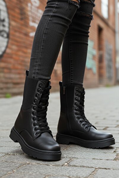 WALKWAY 23002 Z Μαύρες Γυναικείες Μπότες