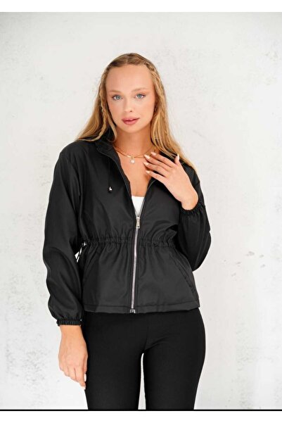 Azra Moda Style Trend Spring Hooded Jacket Women