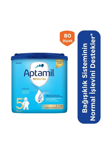 Genel Markalar Aptamil Çocuk Devam Sütü Maması No5 2 Yaş+ 350 Gr/ Bay Her Telden