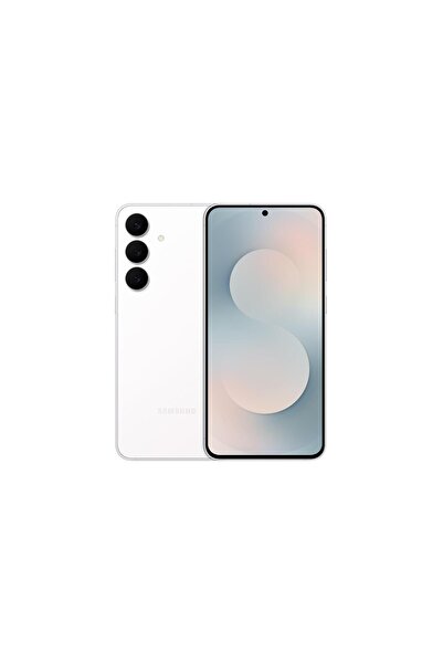 Samsung هاتف Galaxy S25 FE AI ثنائي الشريحة 5G ابيض 8 جيجابايت رام 256 جيجابايت - إصدار الشرق الأوسط