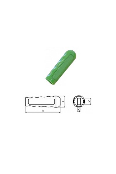 Sedef 901-6-Y Handle Green 23884