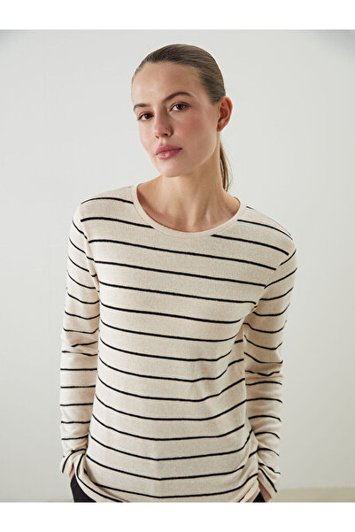 LC Waikiki New Season Crew Neck Striped Women's T-Shirt