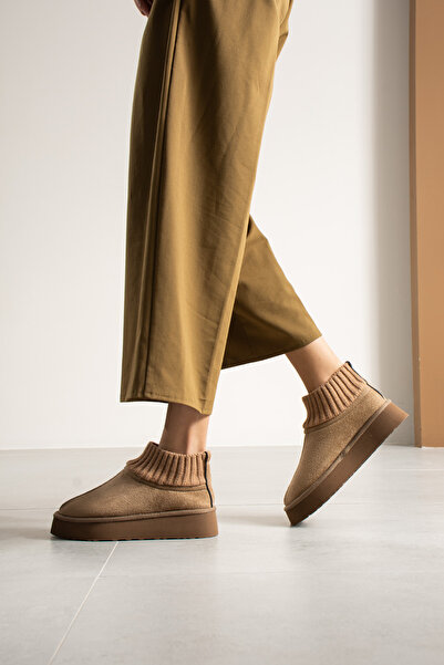 Lorenn Ultra II Трикотаж Візон Суета Внутрішня хутряна підкладка Товста підошва Жіночі черевики