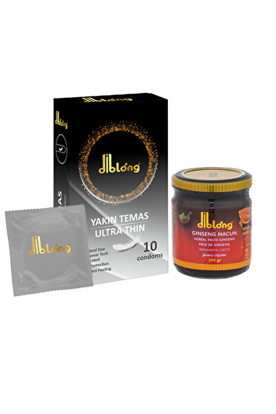 Diblong Yakın Temas 10 Lu prezervatif And Ginseng Macun 240 gr