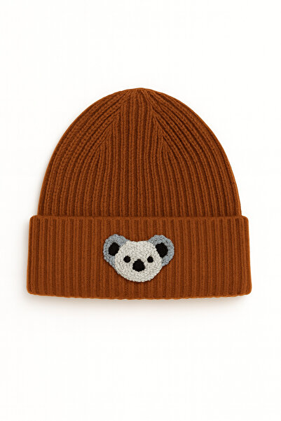 byebruketenci Koala Punchli Brown Children's Beret New Year's Birthday