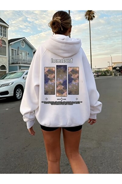 ArtYus Φούτερ Unisex Homeland Colorful Special με τύπωμα Cotton oversized με ...