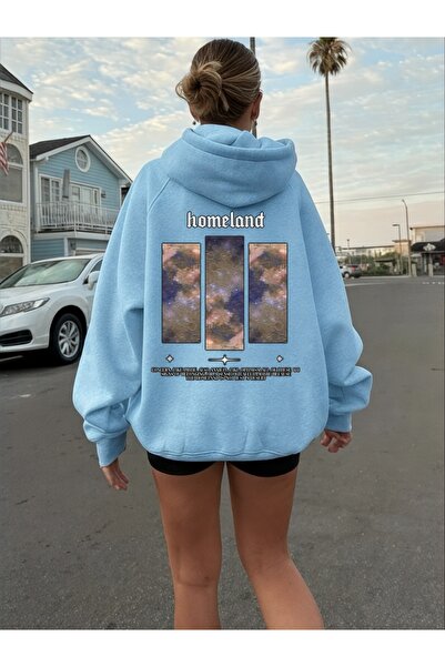 ArtYus Φούτερ Unisex Homeland Colorful Special με τύπωμα Cotton oversized με ...