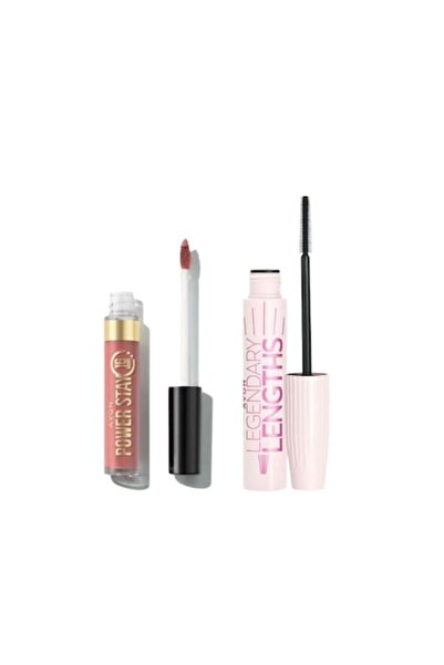 AVON Set machiaj, ruj rezistent power stay-cant quit cafe 6 ml si mascara legendary lengths 10 ml,