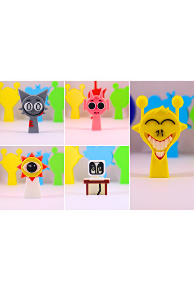 Sprunki Toy Sprunkii Horror Series Figure Set of 5-1