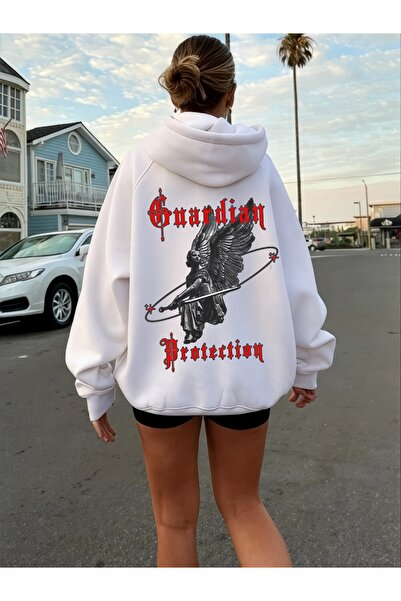 ArtYus Φούτερ Unisex Guardion Colorful Special με τύπωμα Cotton oversized με ...