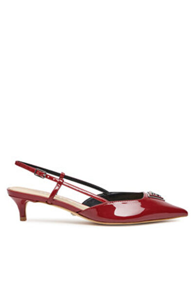 Guess Γυναικεία Σανδάλια Κόκκινα FLPJSSPAF05