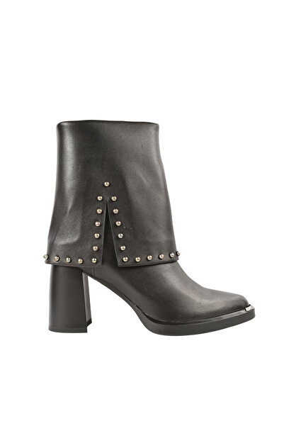 Epica Ghete elegante, damă, EPICA, V1244-S791 negre, piele naturală, cu toc 40