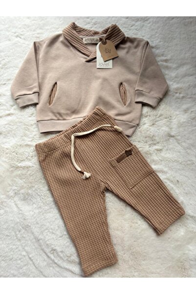 Bebitof Kpitone Hooded Two-Piece Set with Pockets