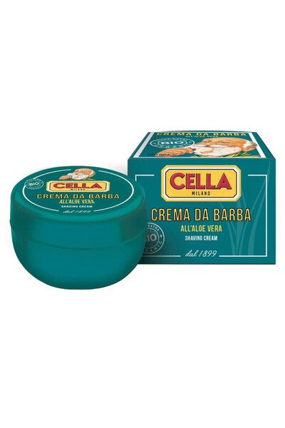 Cella Milano Cella Bio Aloe Vera Shaving Cream (Bowl) 150 ml