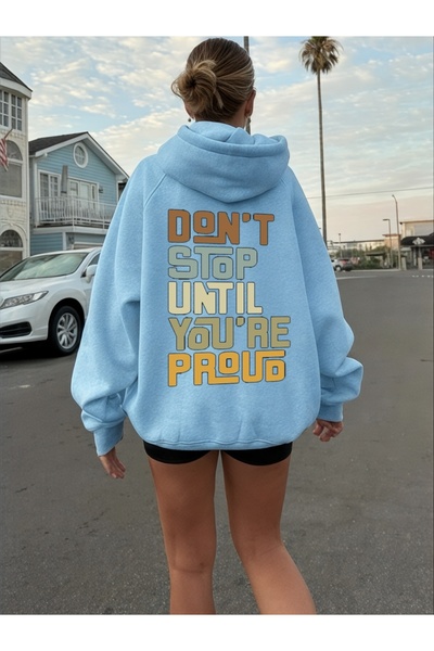 ArtYus Unisex Proud Colorful Special cu imprimeu Cotton supradimensionat cu g...