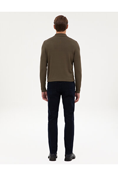 Pierre Cardin Koyu Lacivert Slim Fit Jean Pantolon 50317229-VR100