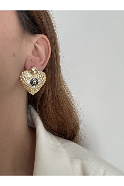 Petra Jeweils أقراط ذهبية مرصعة بالزمرد