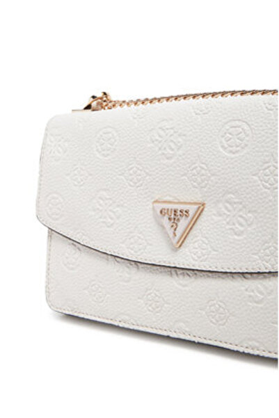 Guess Γυναικεία Τσάντα Χειρός Λευκή HWPG9349210