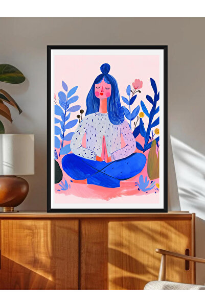 Tuba Decor Tablo dintr-o singură bucată cu rame din lemn pentru sufragerie, s...