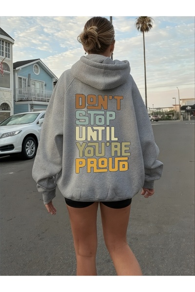 ArtYus Unisex Proud Colorful Special cu imprimeu Cotton supradimensionat cu g...