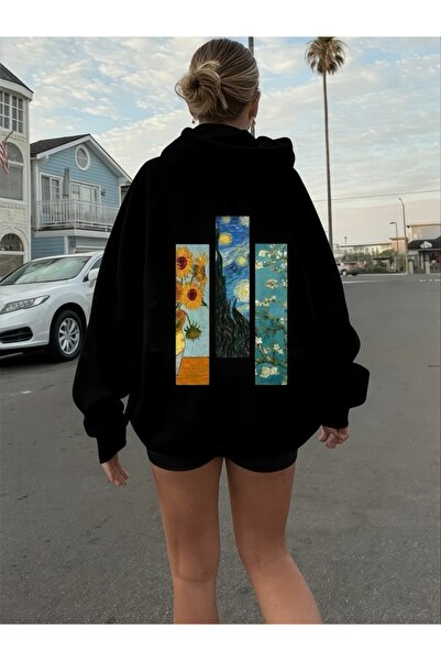 ArtYus Φούτερ Unisex Πίνακες ζωγραφικής Πολύχρωμο Ειδικό με τύπωμα Βαμβακερό ...