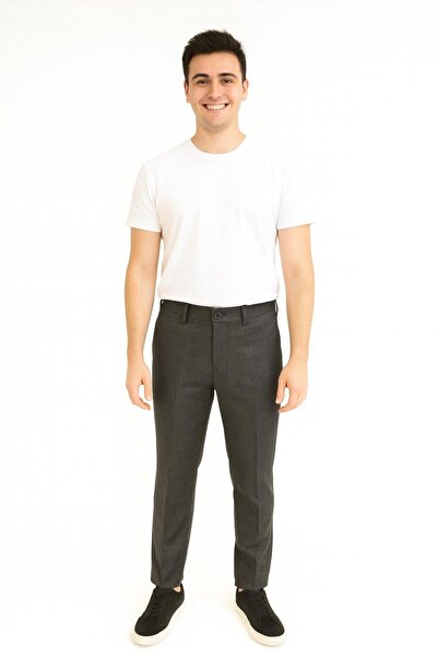 CLASSİCS MEN Avasar Чоловічі штани з тканини Regular Fit - 7362